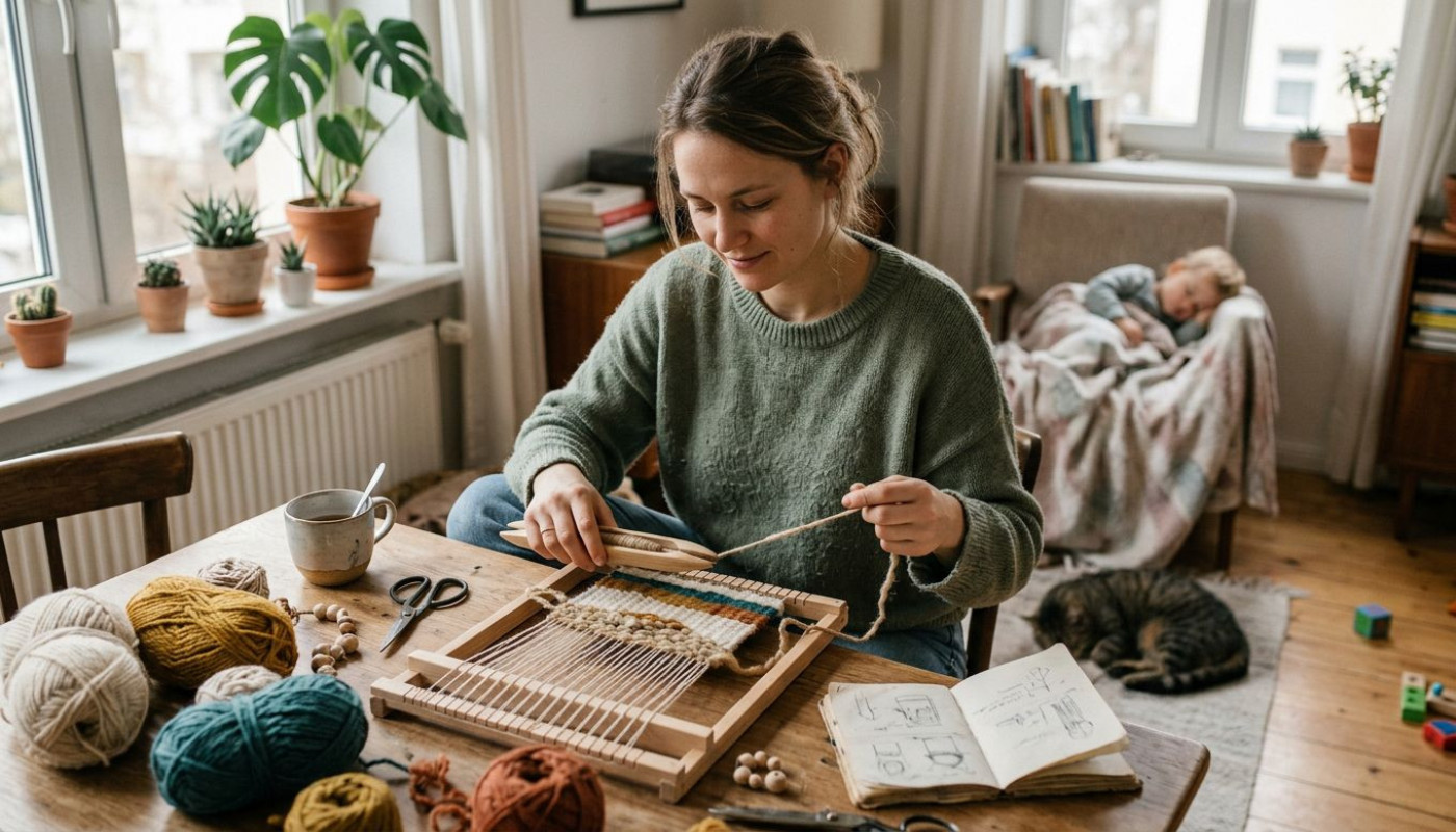 Comment les loisirs créatifs changent la vie des jeunes mamans fatiguées